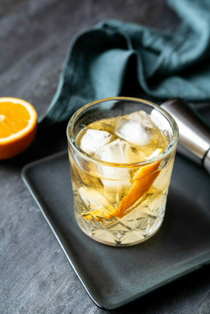Classic Rusty Nail Cocktail
