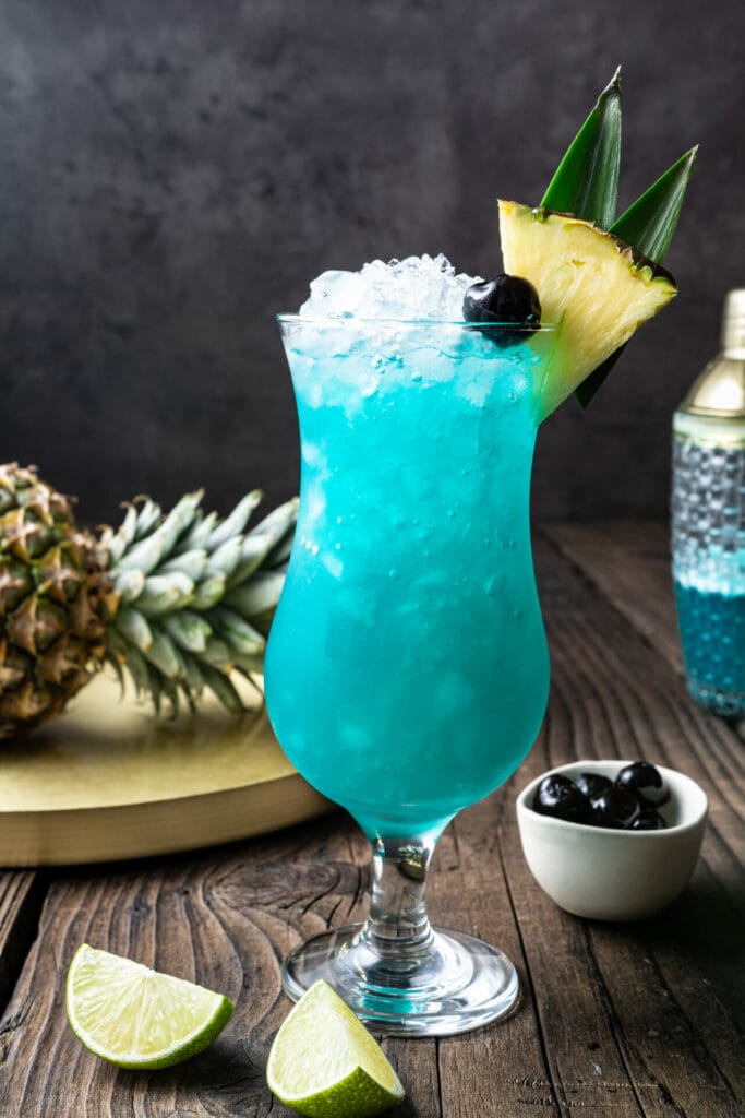 Blue Hawaii Drink Recipe featured image above