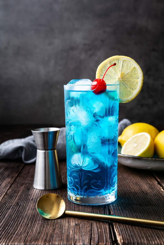 Blue Lagoon Drink Recipe featured image above