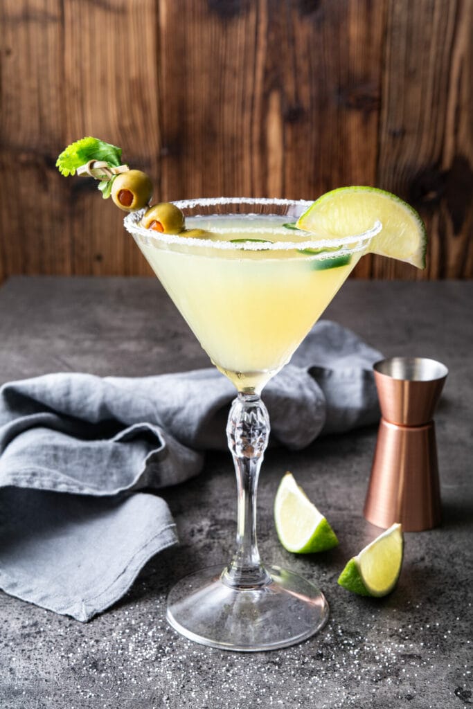 Mexican Martini Recipe (Texas Martini) featured image above