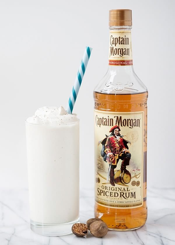 Spiced Coconut Rum Shakes featured image front view