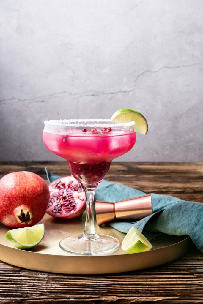 Pomegranate Margarita Recipe featured image below
