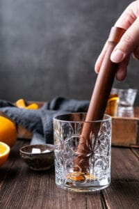 Rum Old Fashioned step 1