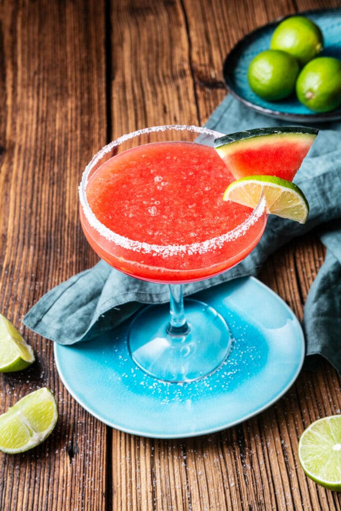 Delicious Watermelon Margarita featured image from above