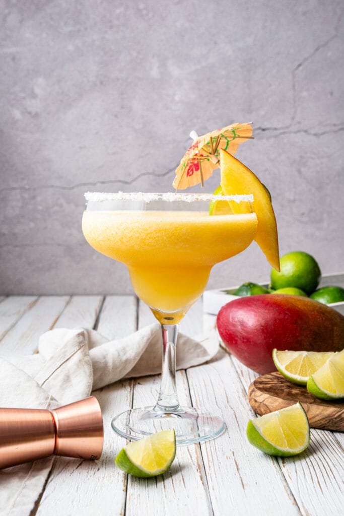 Frozen Mango Margarita Recipe featured image above