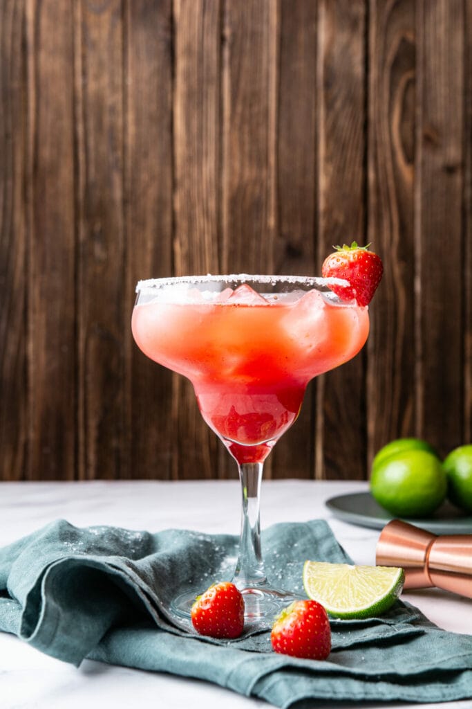 Strawberry Margarita Recipe featured image above
