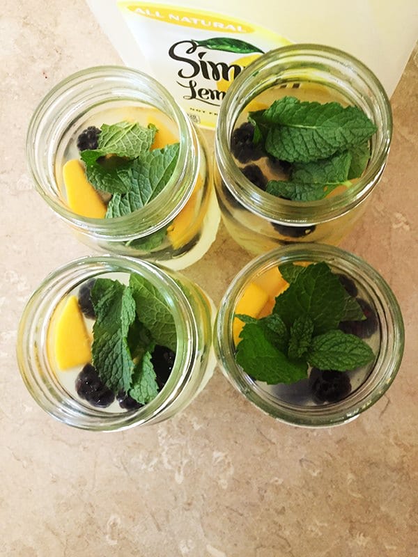 mango blackberry mint lemonade recipe