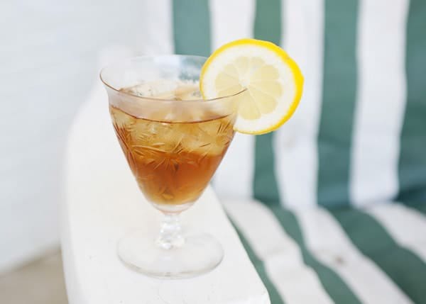 bermagot iced tea cocktail recipe