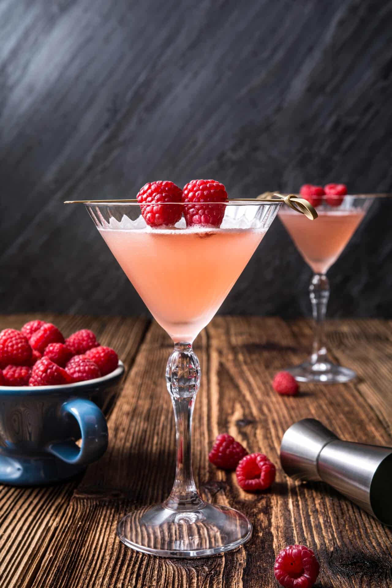 Classic French Martini Recipe featured below 3