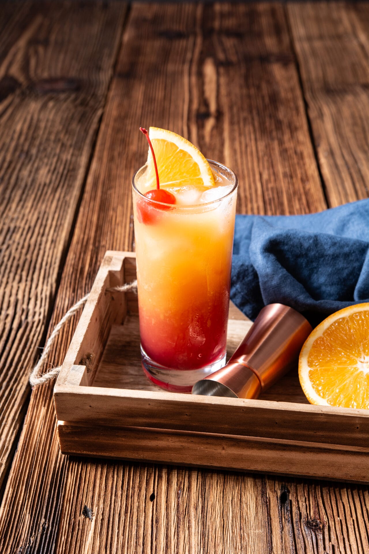 Perfect Tequila Sunrise featured picture below