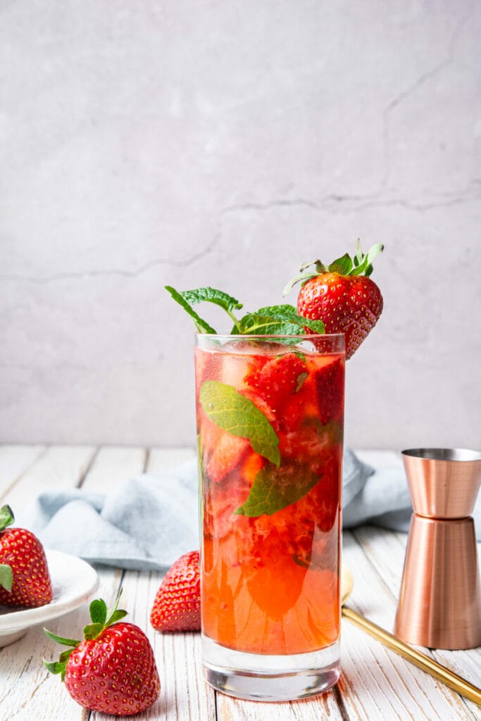 Strawberry Mojito front shot featured image