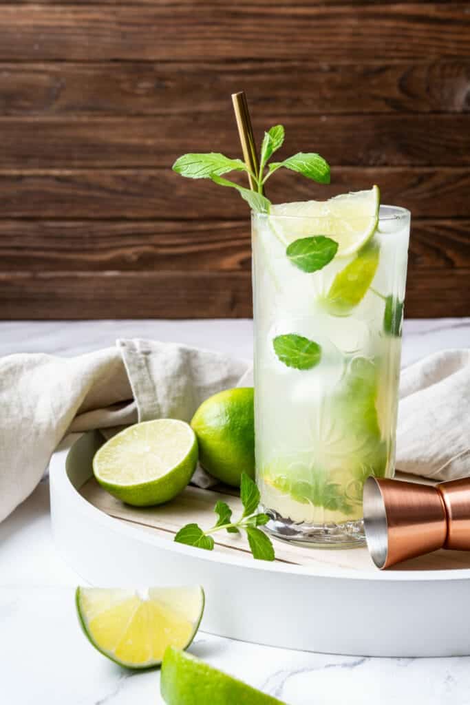 Delicious Skinny Mojito