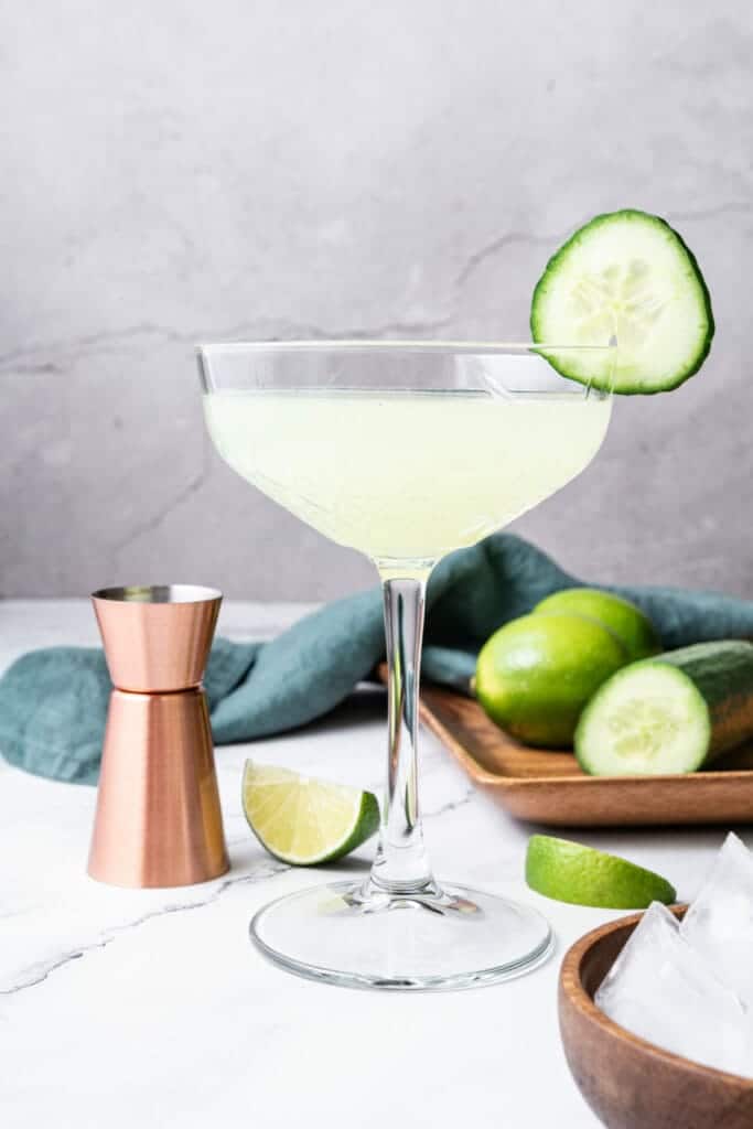 Cucumber Gimlet Cocktail