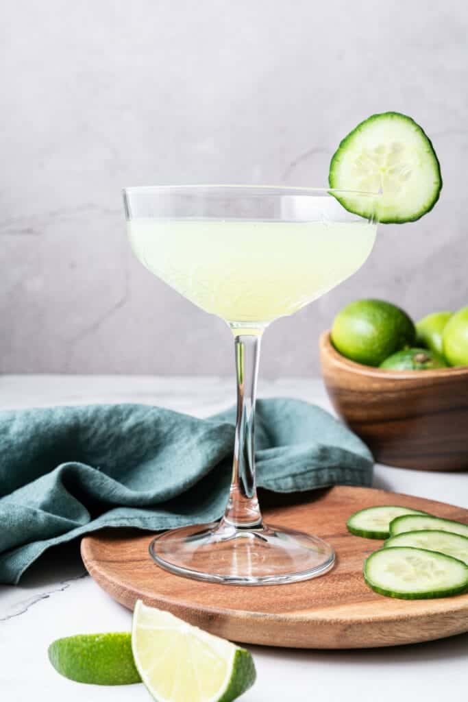 Cucumber Gimlet Cocktail