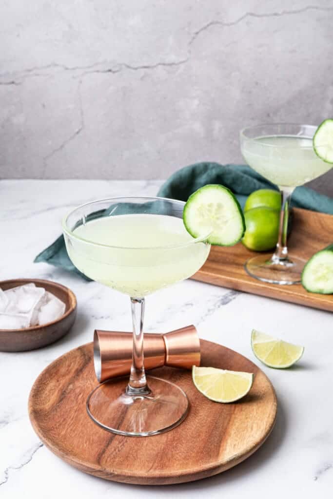 Cucumber Gimlet Cocktail