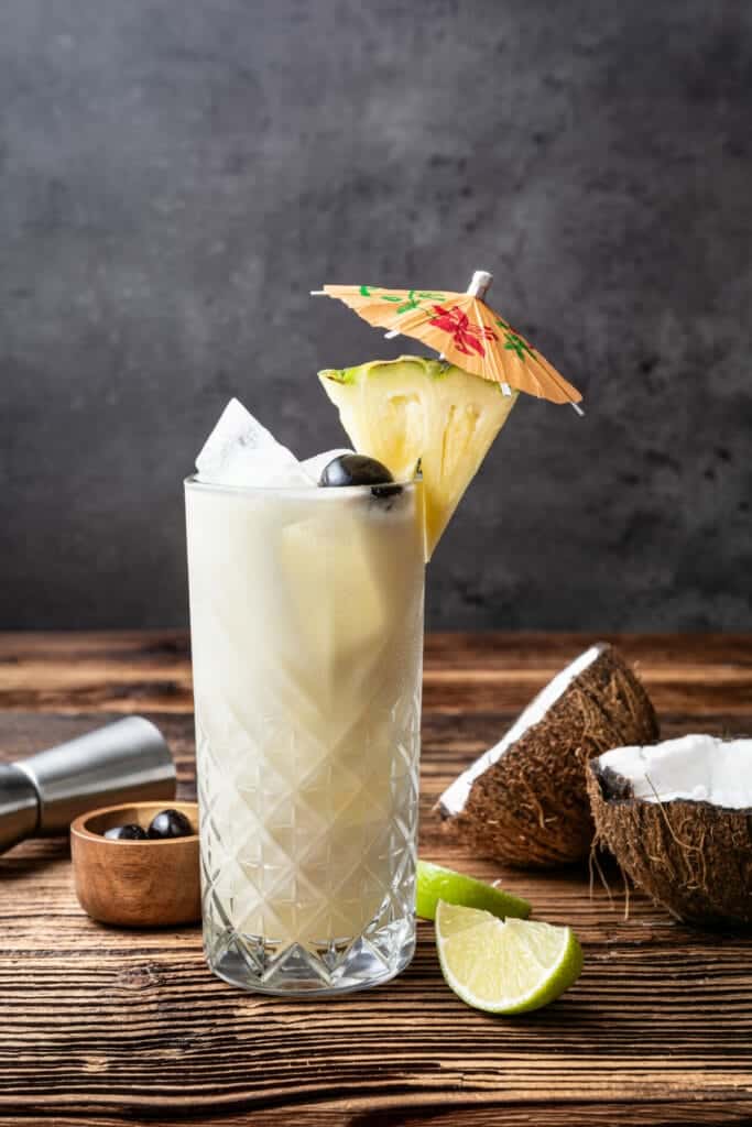 Piña Colada on the Rocks