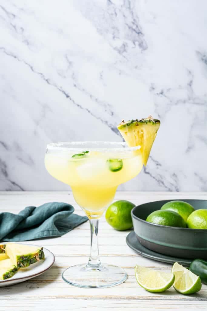 Pineapple Jalapeño Margarita