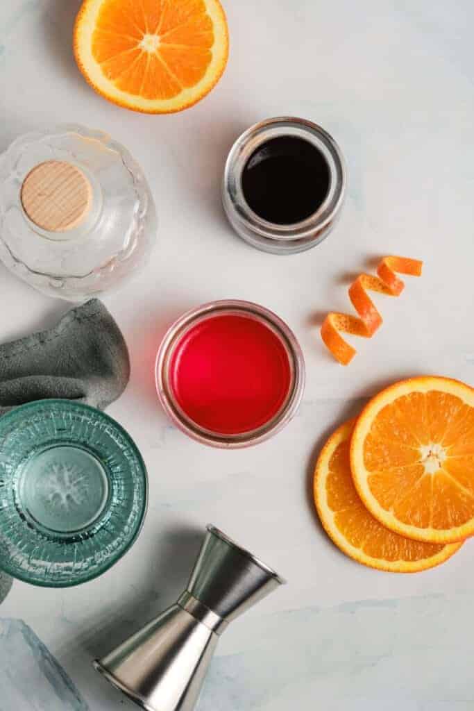 Aperol Negroni Cocktail