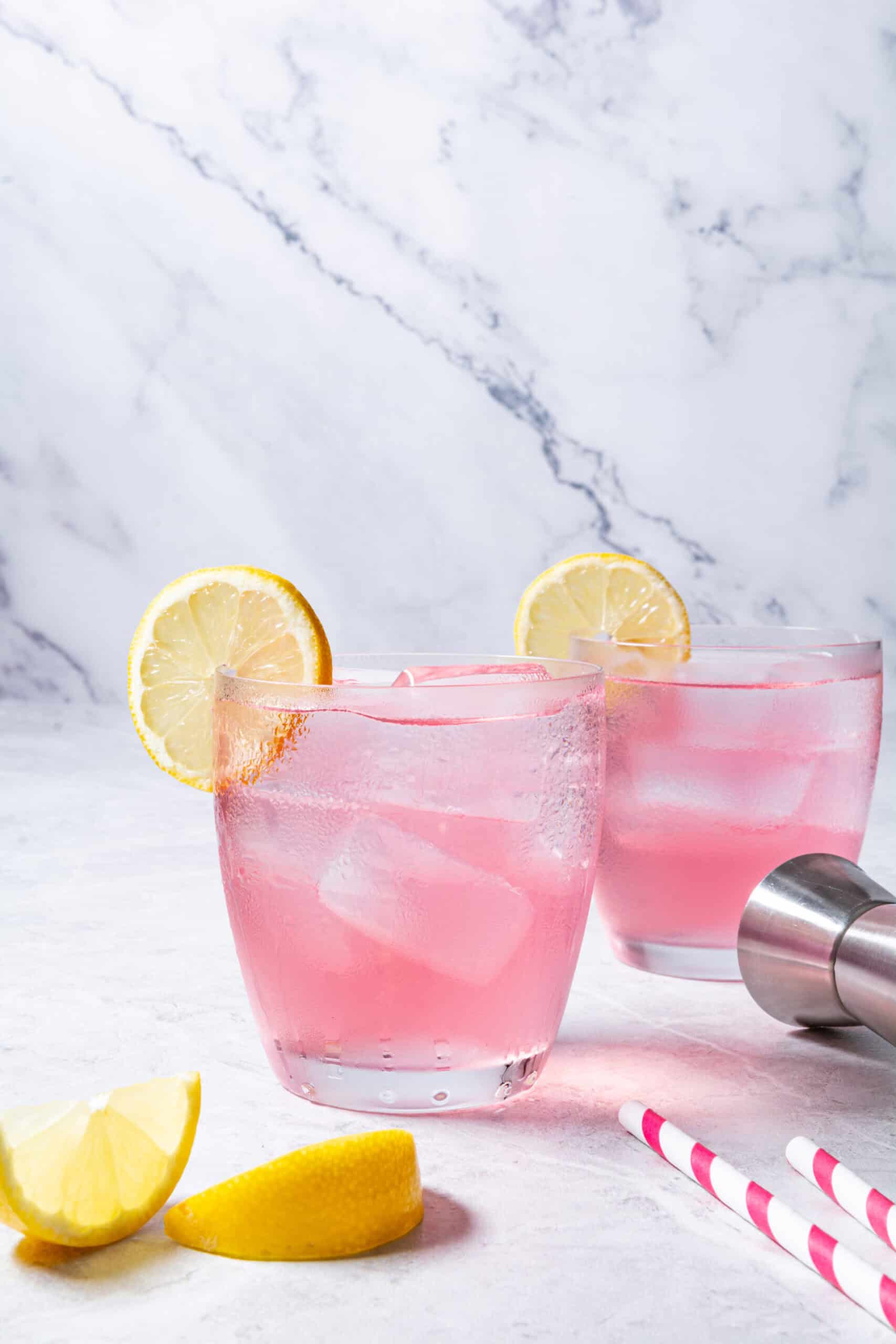 Pink Lemonade Vodka Cocktail