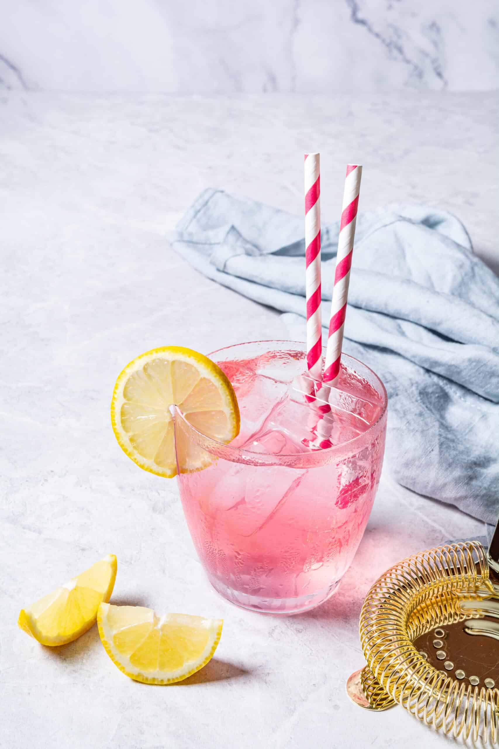 Pink Lemonade Vodka Cocktail